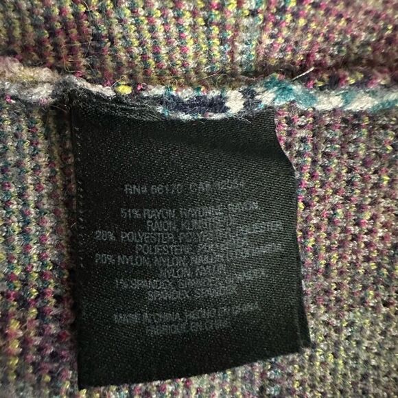 Anthropologie Akemi + Kim Kaleidoscope Sweater Dress Size Small - Picture 5 of 11